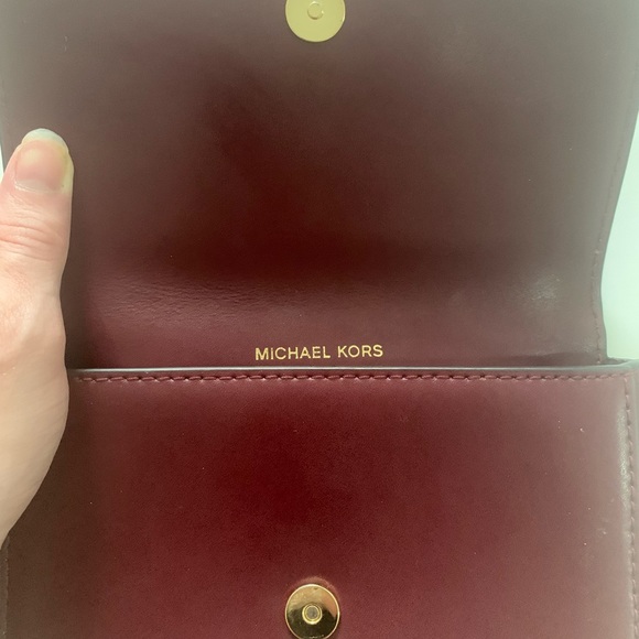 Michael Kors Mott leather waist bag- Maroon - Picture 4 of 7